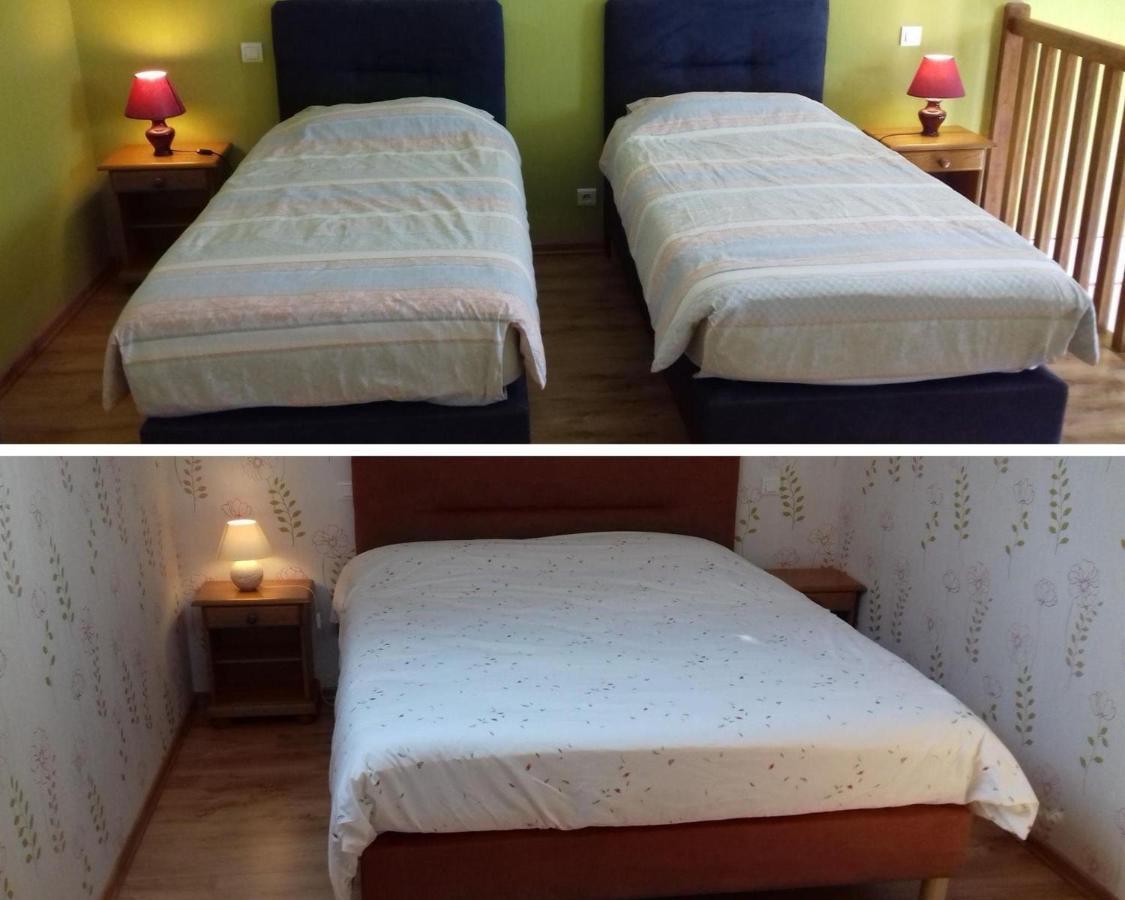 Ferme Du Pigeonnier Bed & Breakfast Montceau-et-Echarnant Rom bilde